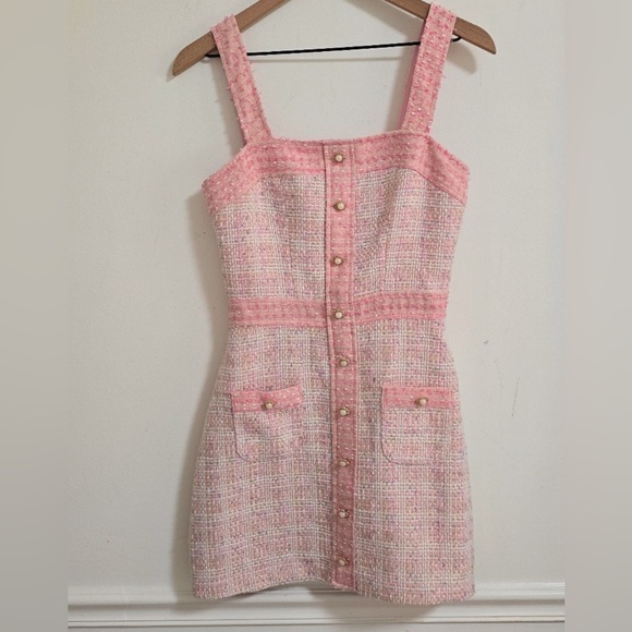 Amanda Uprichard Archie Dress in Pennington Tweed - Picture 4 of 6